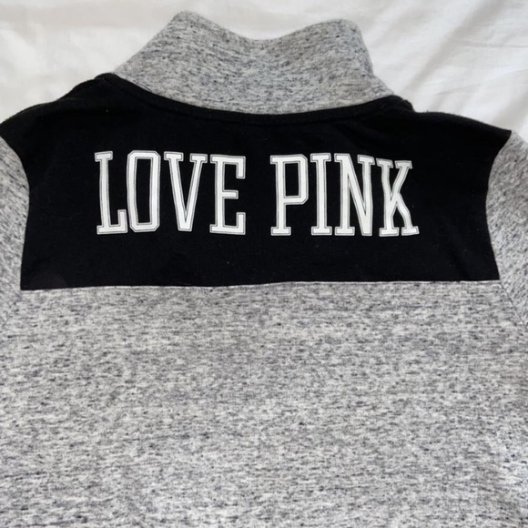 Grey quarter zip from pink - Picture 3 of 3